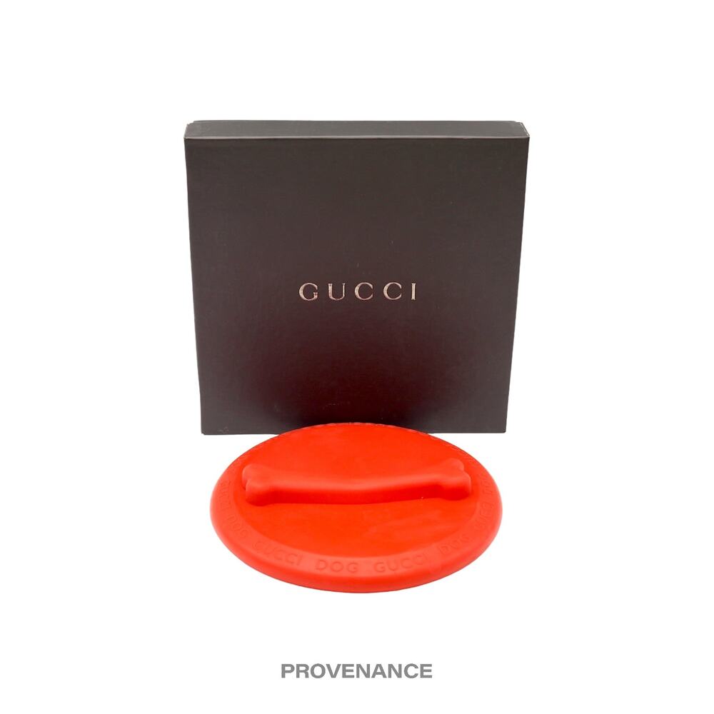 🔴 Gucci Dog Frisbee - Red - Picture 5 of 5